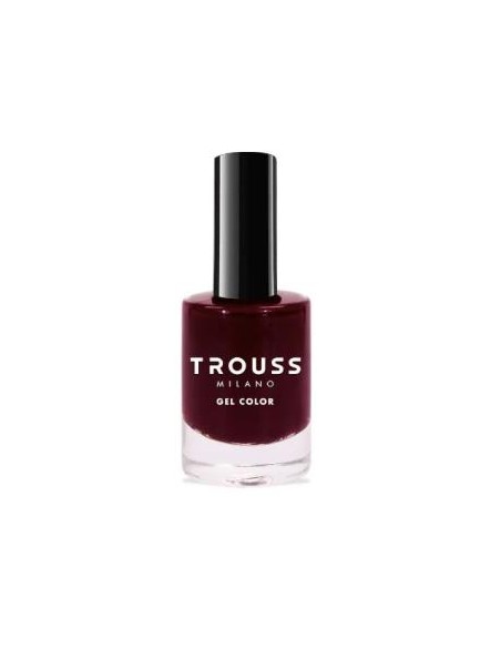 Trouss Make-Up Esmalte De Uñas Gel Color Dark Red de Trouss