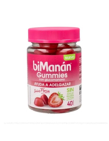 Bimanan Gummies Con Glucomanano 200 G 40 Gummies** de Bimanan