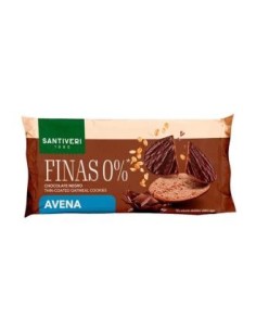 Galleta Fina 0% Bañada Avena-Choco 88 Gr de Santiveri