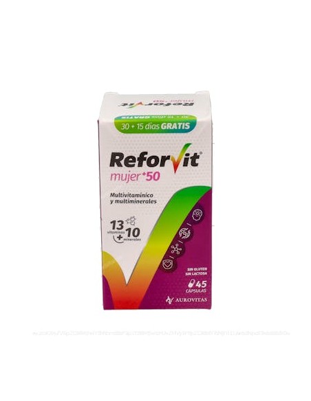 Reforvit Mujer +50 45 Cap. de Aurovitas