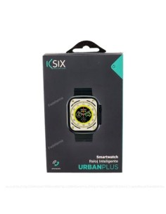 Ksix Smartwatch Urban Plus Negro de Atlantis