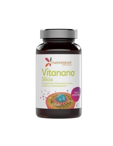 Vitanano Silicio Liposomado 30Cap. de Mundonatural