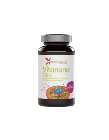 Vitanano Silicio Liposomado 30Cap. de Mundonatural
