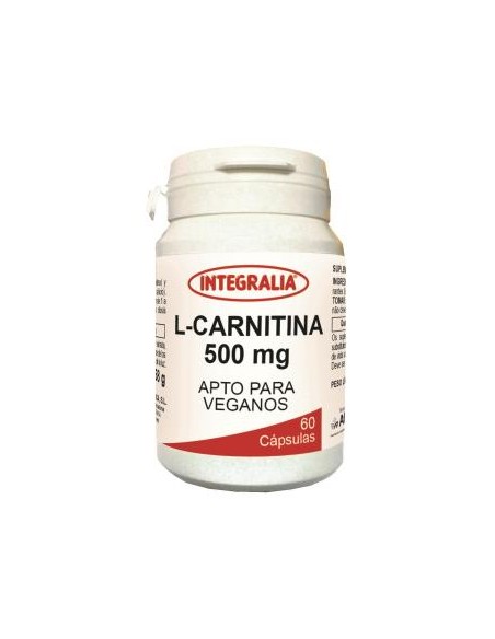 L-Carnitina 500Mg 60Cap. de Integralia