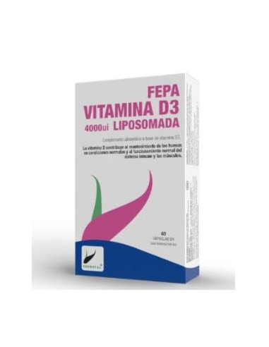 Fepa Vitamina D3 Liposomada 400Ui 40Cap. de Fepadiet