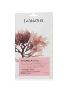 Mascarilla Facial Algas Marinas-Arcilla 24Udsx15Ml. de Labnatur Bio