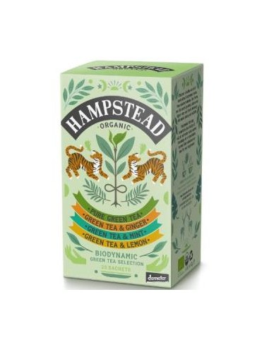 Green Tea Selection Pack Infusion 4 Sabores Demeter de Hampstead