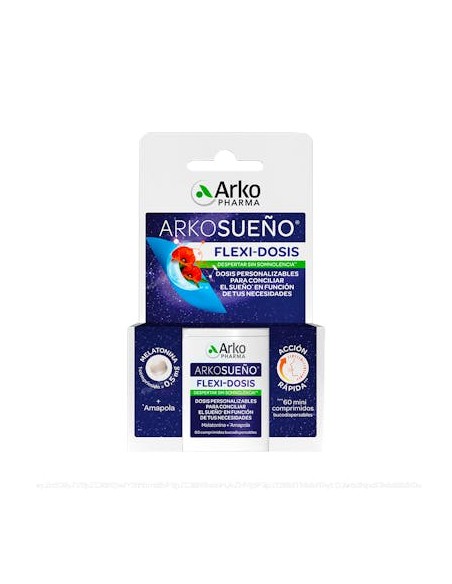 Arkosueño Flexi-Dosis 60 Comp Sub de Arkopharma