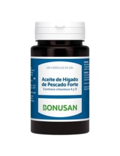 Aceite De Higado De Pescado Forte 120Perlas. de Bonusan