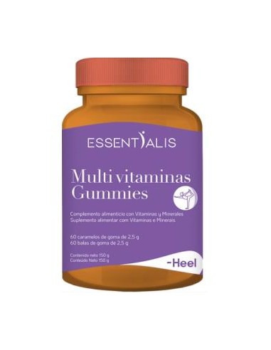 Essentialis Multi Vitaminas Gummies 60 Caramelos De Goma de Heel