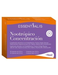 Essentialis Nootropico Concentracion 30 Cap. de Heel