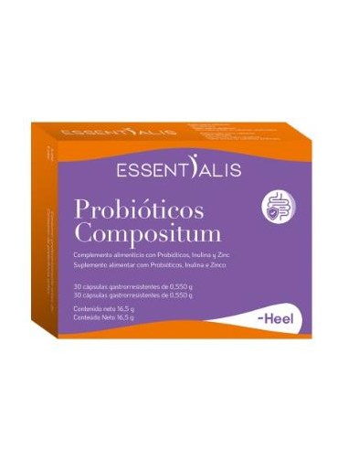 Essentialis Probioticos Compositum 30 Cap. de Heel