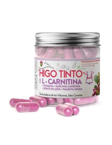 Higo Tinto L-Carnitina+Guarana 90Cap. de Tuno Canarias