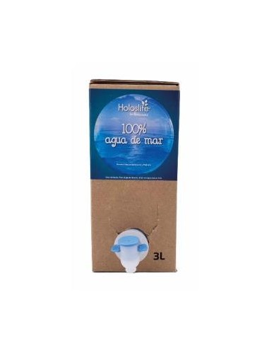 Agua De Mar Bag In Box 3L. de Holoslife