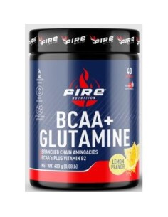 Bcaa + Glutamine Limon 400 Gr de Fire Nutrition