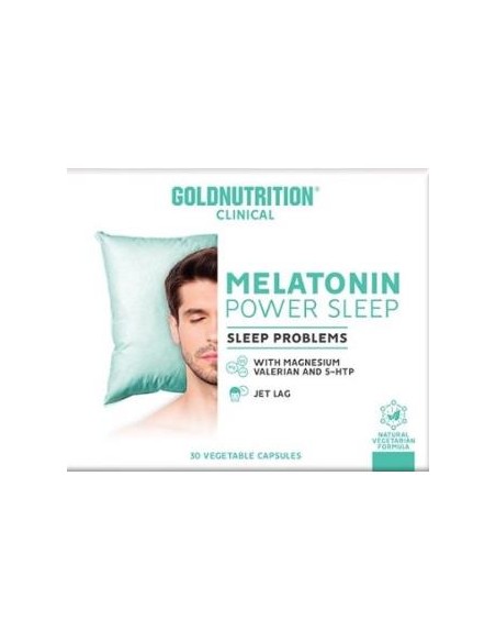 Melatonin Power Sleep 1,9Mg. 30Vcap. de Gold Nutrition