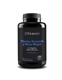 Tribulus Terrestris Y Maca Negra 120Caps. de Zenement