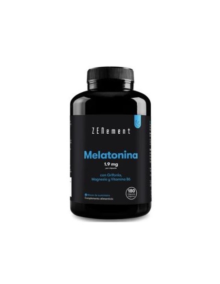 Melatonina Con Griffonia , Mg, Vit B6 180Cap. de Zenement