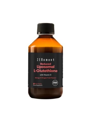 L-Glutation Liposomal Reducido Con Vit C Liposomal 250Ml. de Zenement