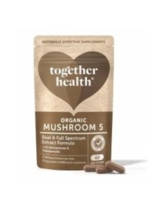 Complejo De 5 Hongos Organicos 60Cap. de Together