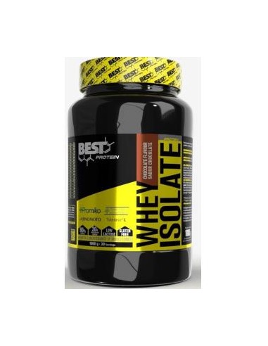 Whey Isolate Chocolate Proteina 90% 1000 Gr de Best Protein