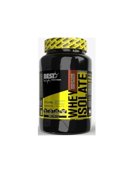 Whey Isolate Chocolate Proteina 90% 1000 Gr de Best Protein