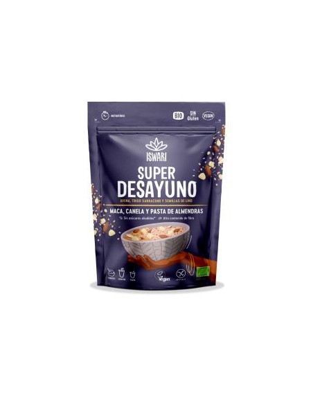 Super Desayuno Maca Canela Almendra 360 Gr de Iswari