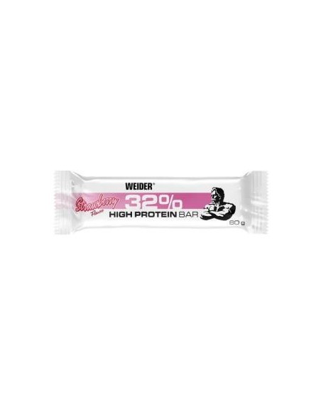 Weider Protein 32% Barrita Fresa 12Ud. de Weider