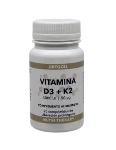 Vitamina D3+K2 90 Comp de Ortocel Nutri-Therapy