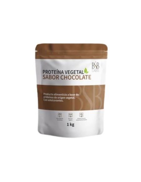 Proteina Vegetal Chocolate 1 Kg de Bsb Labs