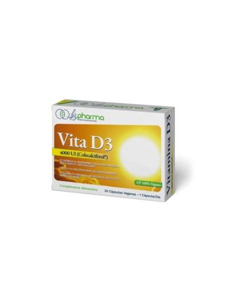 Vita D3 30Cap. de Lb Pharma
