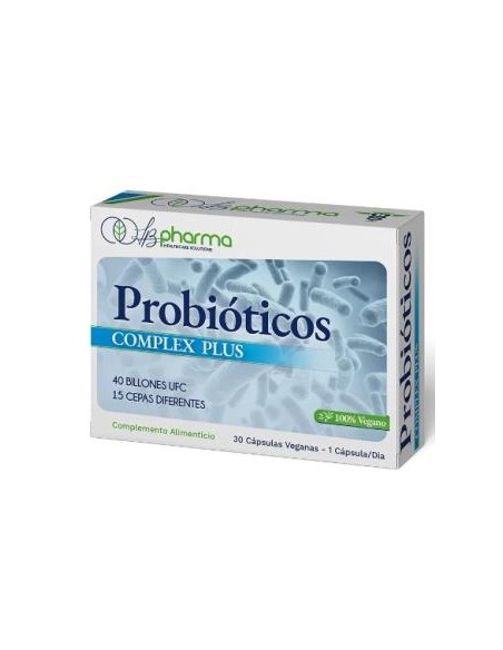Probioticos Complex Plus 30Cap. de Lb Pharma
