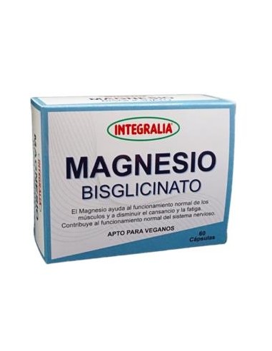 Magnesio Bisglicinato 60 Cap de Integralia