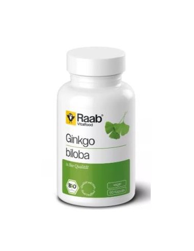Ginkgo Biloba 500Mg 60 Cap Bio Vegan Sg de Raab Vitalfood