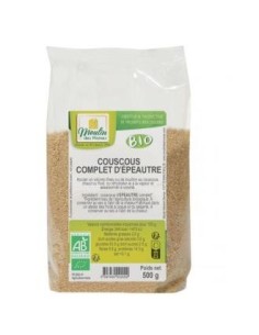 Cuscus De Espelta Integral 500 Gr Bio de Moulin Des Moines