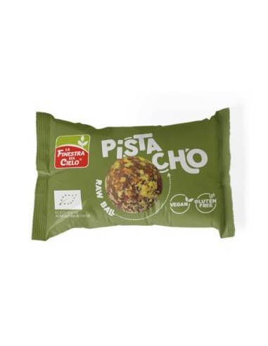 Barrita Energy Ball Pistacho 20Uds Eco Sg Vegan de La Finestra Sul Cielo