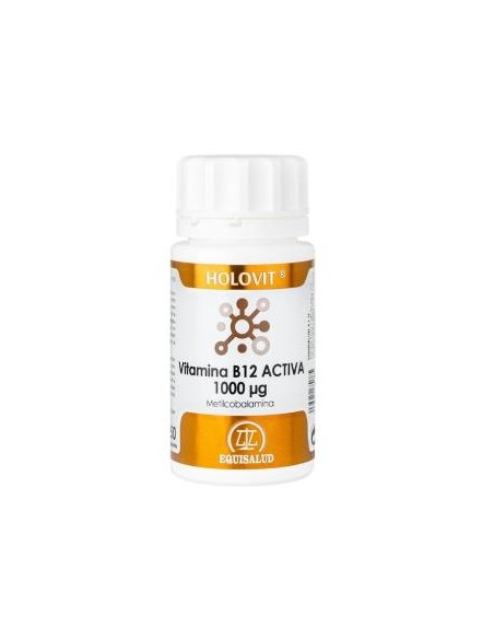 Holovit Vitamina B12 Activa 1000 µg 50 Cap. de Equisalud