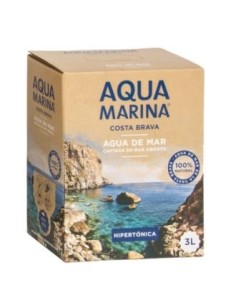Agua De Mar Bag In Box Hipertonica 3 L. de Aquamarina Costa Brava**
