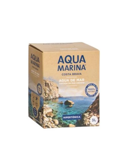 Agua De Mar Bag In Box Hipertonica 3 L. de Aquamarina Costa Brava