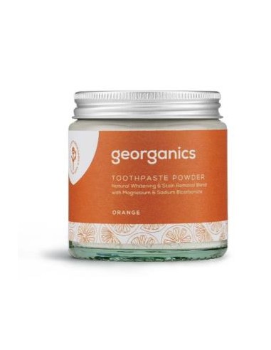 Dentifrico Mineral Naranja 120 Ml de Georganics