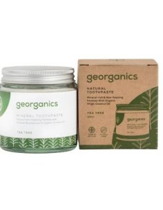 Dentifrico Mineral Arbol Del Te Crema 120 Ml de Georganics