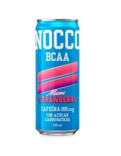 Bebida Energetica Bcaa  Miami Fresa 330 Ml de Nocco