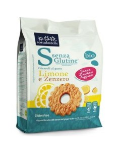 Galleta Limon Jengibre Sin Azucar 250 Gr Bio Sg de Sottolestelle