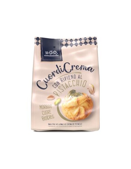 Galleta Rellena Crema Pistacho 200 Gr Bio de Sottolestelle