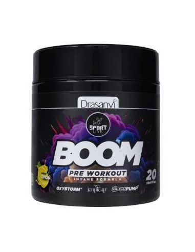 Pre-Entreno Limon 300G Sport Live de Drasanvi Sport Live