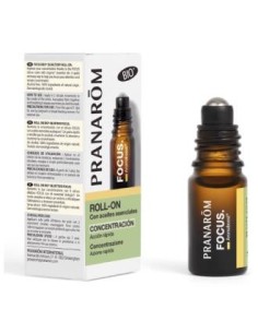 Aromaboost Roller Focus Bio (Eco) 5 Ml de Pranarom P.Acabado