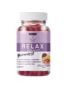 Relax Mental Balance 40 Gummies Citrus Punch de Weider