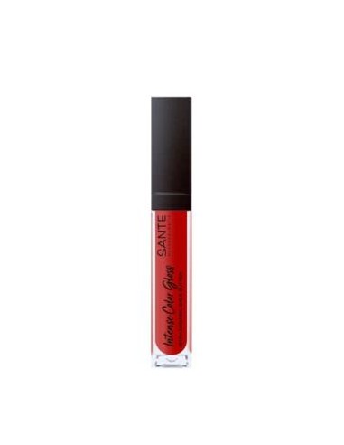 Brillo Labios Intenso 06 Daring Red 5,3 Ml de Sante Naturkosmetik