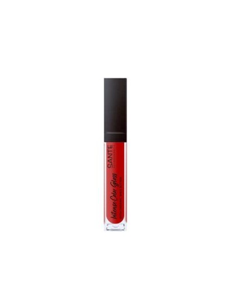 Brillo Labios Intenso 06 Daring Red 5,3 Ml de Sante Naturkosmetik