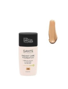 Maquillaje Fluido Radiant Care 08 Golden Bronze 30 Ml de Sante Naturkosmetik